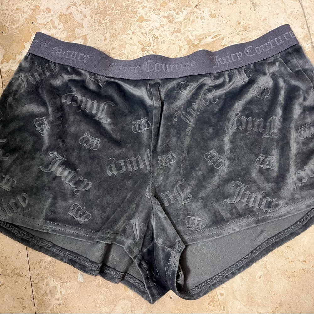 Juicy Couture Gray sleepwear shorts